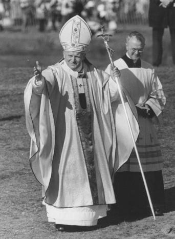 Pope John Paul II's visit to Iowa